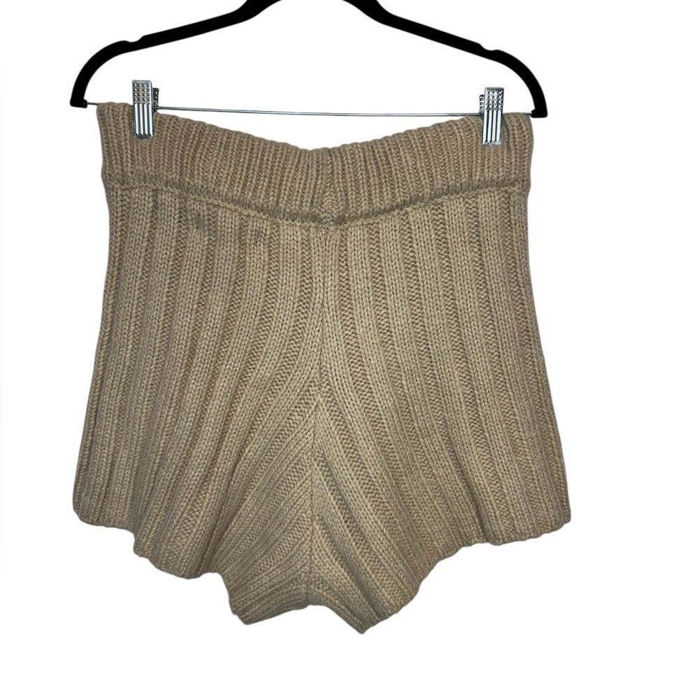 Blank NYC Knit Shorts Cream - Picture 2 of 8